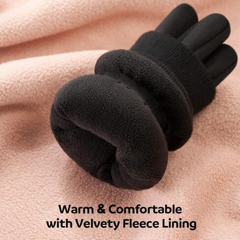 2022 Stylish Winter Gloves for Women, FREETOO Double Locking Thermal Running Gloves in Kuwait