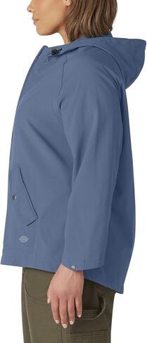 Dickies Women's Plus Size Performance Hooded Rain Jacket in Saudi Arabia