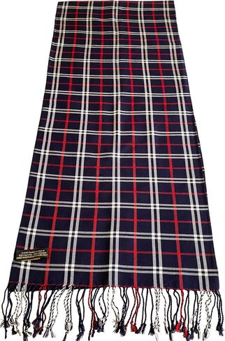 CJ Apparel Men's Nepalese Tartan Design Fashion Scarf Seconds Scarves Face/Neck Wrap NEW in Saudi Arabia