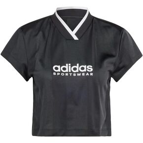 adidas Women's Tiro Colorblock Cropped Tee