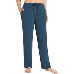 Latuza Women's Petite Cotton Lounge Pants with Pockets