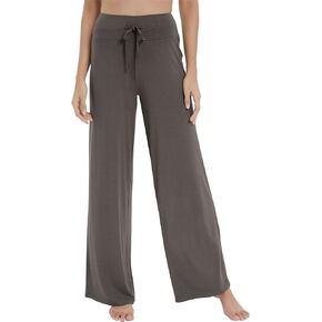 NACHILA Women's Pajama Bottoms Wide Leg Lounge Pants Cool Yoga Pants Soft Sweatpants,Viscose Made from Bamboo in Kuwait