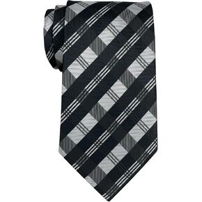 Retreez Tartan Plaid Patterns Woven Microfiber Men's Tie Necktie - 10 Colors