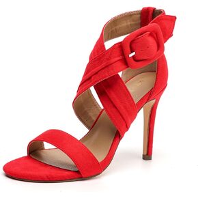 MMbyzhuo Women's Open Toe Strappy High Heel Sandals Dress Shoes for Women Party Evening Pump Heel Sandals
