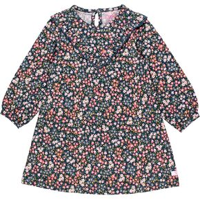 RuffleButts® Baby/Toddler Girls Flowy Tiered Button Back Dress