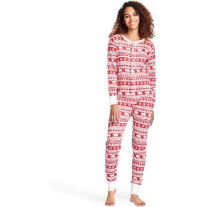 Little Blue House by Hatley Fair Isle Bear & Moose Family Union Suits in Kuwait
