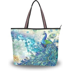 Women Shoulder Bag Large Satchel Handbag Tote Bags Purses Work Bag Ladies Zippered Weekend Shopping Bag