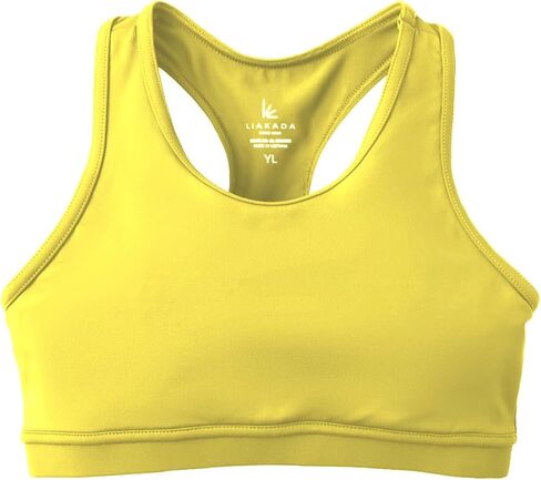 Liakada Dancewear Womens’ Basic Racerback Sports Bra with Removable Bra Cups – Gym, Yoga, Pilates, Cheer! in Kuwait