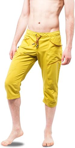 Ucraft "Xlite Rock Climbing Bouldering and Yoga Knickers ¾ بنطال كابري للرجال والنساء. خفيف الوزن، ومطاط، وجيد التهوية in Kuwait