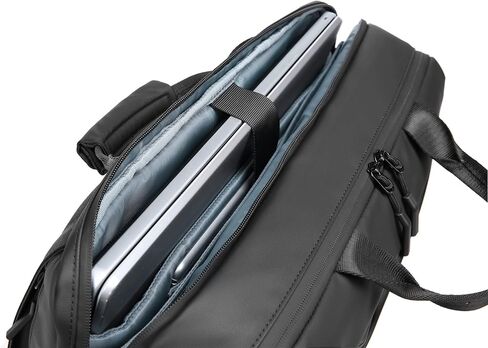 حقيبة ظهر احترافية خفيفة الوزن من بيزنس سمارت، كبيرة جدًا 25 لتر معتمدة من الطيران ومقاومة للماء، حقائب ظهر للابتوب مقاس 17 انش، اسود، مقاس L، حقائب ظهر للسفر, أسود in Kuwait