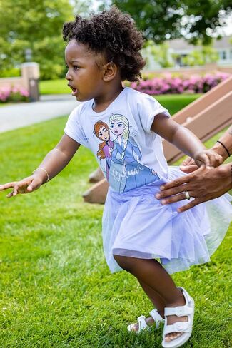 Disney Girls' Short Sleeve Tutu Dress Toddler to Big Kid in Saudi Arabia