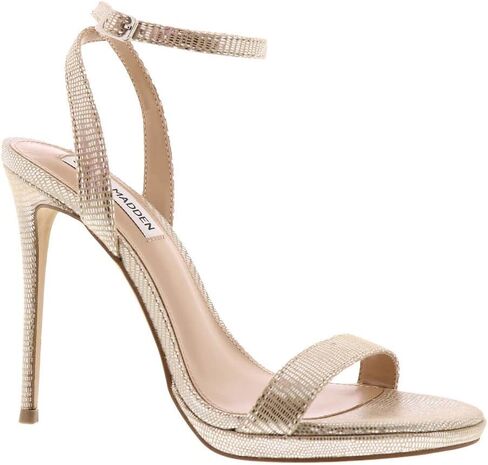 Steve Madden Wafer 4.5 inch High Heels for Women - Women's Open Toe Stiletto Heels with Ankle Strap in Saudi Arabia