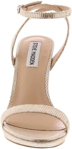 Steve Madden Wafer 4.5 inch High Heels for Women - Women's Open Toe Stiletto Heels with Ankle Strap in Saudi Arabia