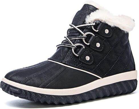 GLOBALWIN Women's Winter Boots Ankle Boots in Kuwait