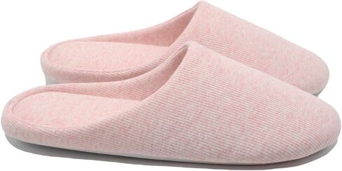ofoot Women's Non-Slip House Slippers - Lightweight Cotton Memory Foam Indoor Slip-On, Machine Washable & Foldable Travel Design for Home, Yoga, Narrow/Wide Fit Options in Kuwait