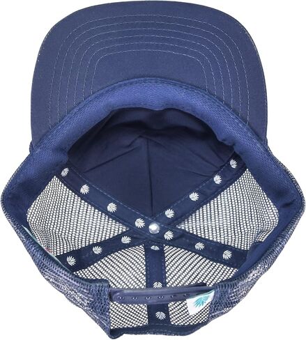 Sendero Provisions Co. Cowboy Hat Embroidered Logo Snapback Trucker Cap Navy, One Size in Kuwait