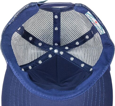 Sendero Provisions Co. Cowboy Hat Embroidered Logo Snapback Trucker Cap Navy, One Size in Kuwait