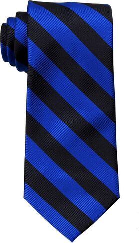 BUYYOURTIES Men's College Repp Stripe Print Striped Necktie Ties Many Colors in Kuwait