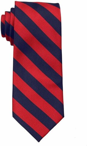 BUYYOURTIES Men's College Repp Stripe Print Striped Necktie Ties Many Colors in Kuwait