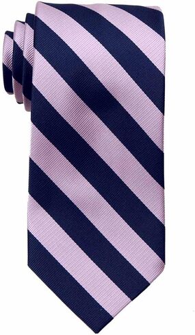 BUYYOURTIES Men's College Repp Stripe Print Striped Necktie Ties Many Colors in Kuwait