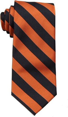 BUYYOURTIES Men's College Repp Stripe Print Striped Necktie Ties Many Colors in Kuwait