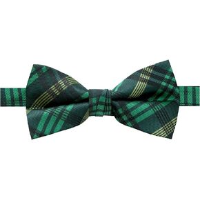 Spring Notion Men's Plaid Woven Bow Tie