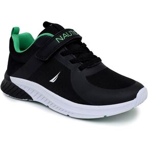 Nautica Kids Boys Sneakers – Youth Athletic Running Shoe with One-Strap Bungee Design | Little Kid/Big Kid Sizes Performance & Style