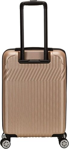 Rockland Pista Hardside Spinner Wheel Luggage Set, Champagne, 3-Piece (20/24/28) in Saudi Arabia