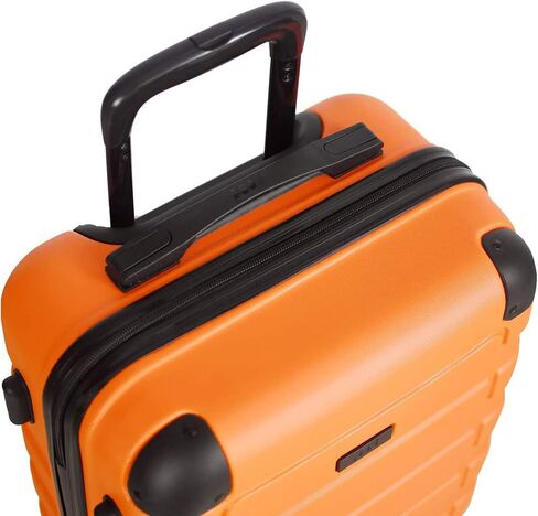 Hipack Hardside 3-Piece Spinner Luggage Set, Black, One_Size in Saudi Arabia