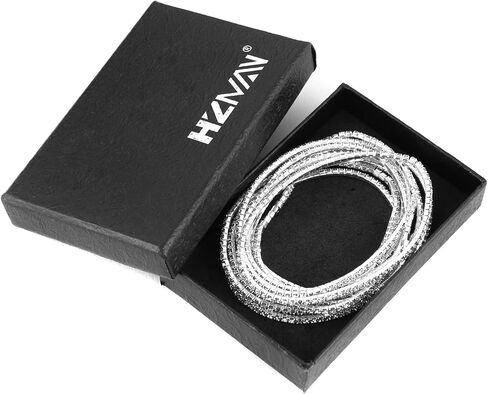 HZMAN 10 Pcs Tennis Bracelets Set for Women Girl 14K Gold Plated Dainty Cubic Zirconia Adjustable Stackable Stretch Bracelet Wedding Party Jewelry Gift in Saudi Arabia
