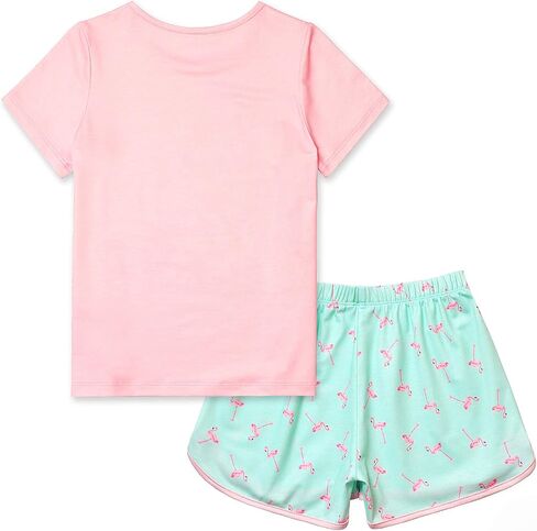 QPANCY Matching Girls & Dolls Pajamas Unicorn Pj Sets Summer Cotton Sleepwear in Kuwait