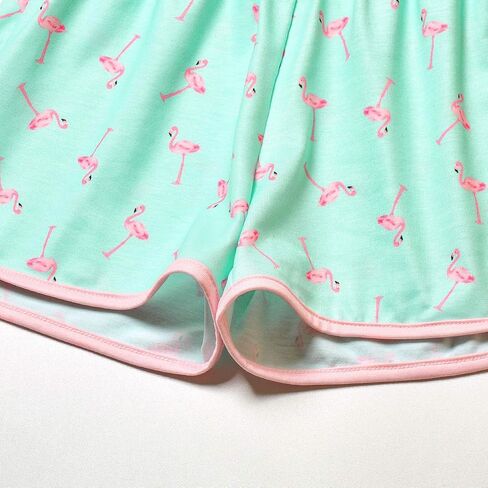 QPANCY Matching Girls & Dolls Pajamas Unicorn Pj Sets Summer Cotton Sleepwear in Kuwait