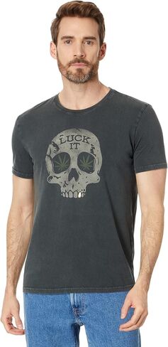 Lucky Brand Men's Skull Luck It Tee in Saudi Arabia