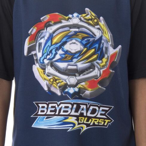 طقم بيجامة للأطفال من INTIMO Beyblade Burst للأولاد مكون من قطعتين شورت وتي شيرت in Kuwait