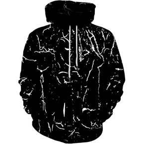Neemanndy Unisex Graphic Print Hoodies 3D Colorful Novelty Design Long Sleeve Sweaters with Pocket