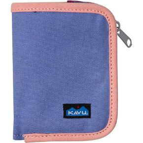 KAVU Zippy Wallet Bi Fold Zip Clutch With Removable Coin Pouch