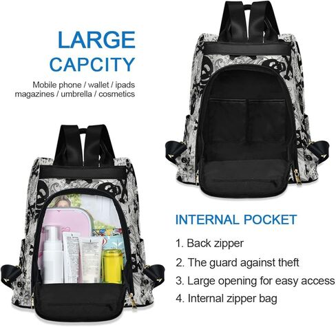 Boho Dreamcatcher Aztec Backpack Purse for Women Anti theft Back Pack with Adjustable Straps Shoulder Fashion Bag Travel Handbag Large in Kuwait