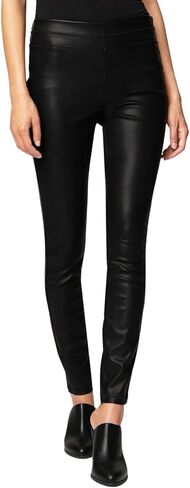 Womens Luxury Vegan Leather Pants, Comfortable Biker Style Leggings, Super Soft High Waist, Tummy Control in Saudi Arabia