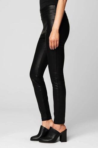 Womens Luxury Vegan Leather Pants, Comfortable Biker Style Leggings, Super Soft High Waist, Tummy Control in Saudi Arabia