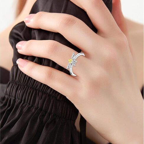 YFN Zelda Ring Sterling Silver Legend of Zelda Adjustable Open Ring Triforce Jewelry Tears of the Kingdom Gifts for Men Women Boys Girls in Saudi Arabia