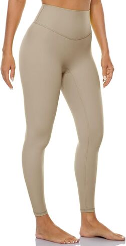 Ukaste Workout Leggings for Women 25" - High Waisted Yoga Tights Athletic Gym Active Pants in Kuwait