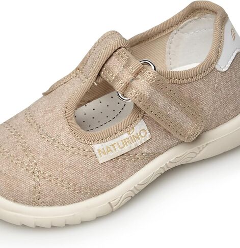 Naturino Girl's Ostuni Organic (Toddler/Little Kid) Beige EU 28 (US 11 Little Kid) M in Saudi Arabia