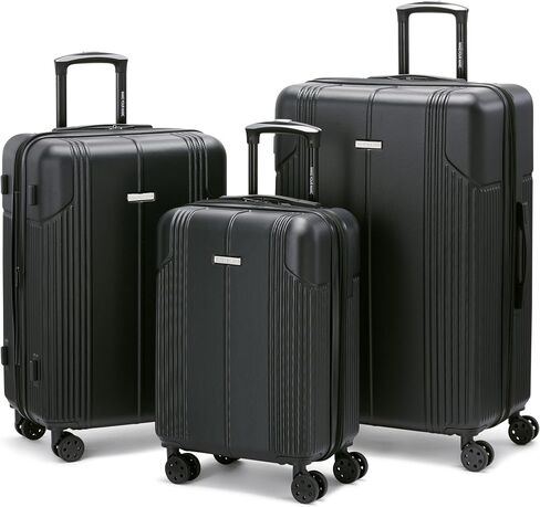 Marc New York Horizon 21" Upright Luggage, Black, Carry On in Saudi Arabia