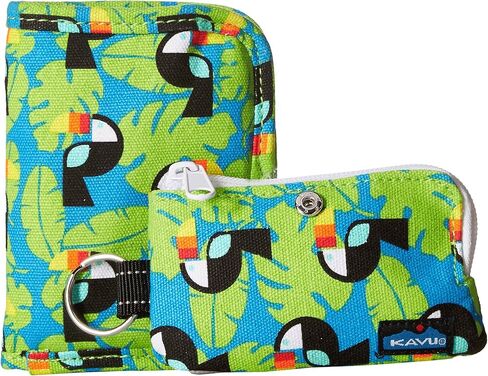 KAVU Zippy Wallet Bi Fold Zip Clutch With Removable Coin Pouch in Kuwait