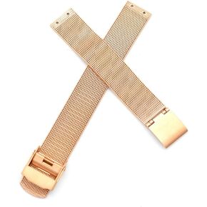 استبدال حزام ساعة من الفولاذ المقاوم للصدأ مقاس 14 مم لـ Skagen يناسب نماذج مختارة مدرجة أدناه 358SSSBD 358SGSCD 358SRSC 358SSLB