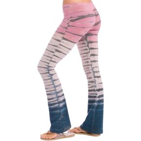 Hard Tail Roll Down Bootleg Flare Pant