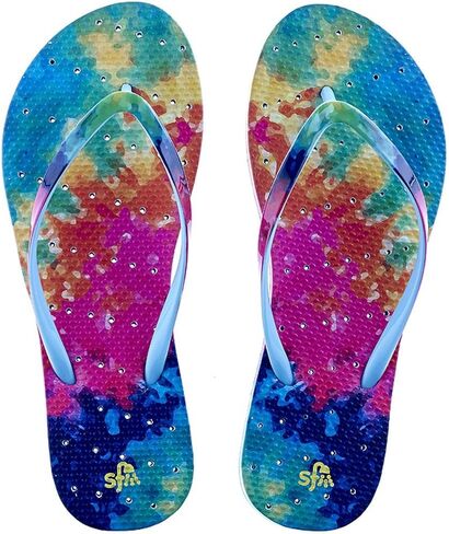 Showaflops Womens' Antimicrobial Shower & Water Sandals for Pool, Beach, Dorm and Gym in Saudi Arabia