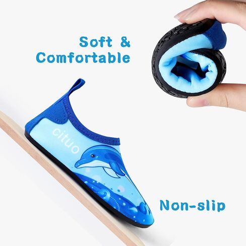 Water Shoes for Kid Outdoor Quick Dry Barefoot Aqua Socks for Sport Beach Swim Surf Lightweight Toddler Little Girl Boy in Saudi Arabia