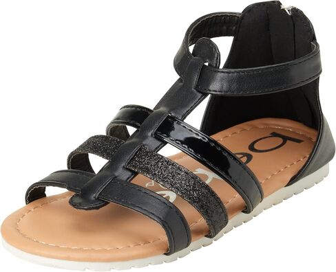 bebe Girls’ Sandals - Glitter Strap Gladiator Sandals (Toddler) in Saudi Arabia