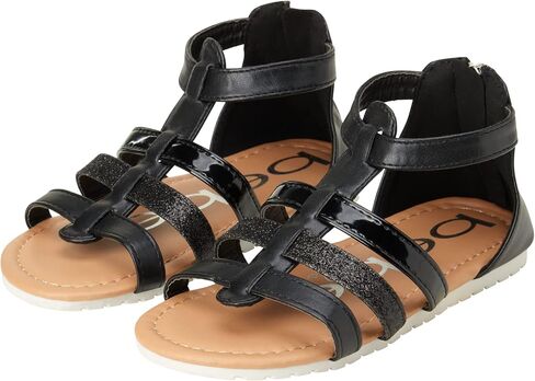 bebe Girls’ Sandals - Glitter Strap Gladiator Sandals (Toddler) in Saudi Arabia